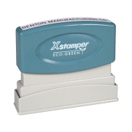 The Xstamper N05 is the perfect stamp for one line of custom text, like your website address, company name, or short message. Free Shipping. No sales tax - ever.