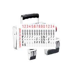 14 DIGIT NUMBER STAMPS