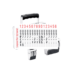 15-16 DIGIT NUMBER STAMPS