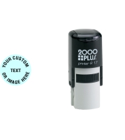 COLOP Printer R17 Round Self-Inking Stamp. 5/8 inch diameter impression. Free Shipping!