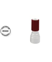 Order Now! MyStamp IS-30 7/16" Round Inspector Stamp. Customize up to 2 lines of text or submit your artwork. Available in 11 colors. Free Shipping! No Sales Tax - Ever!